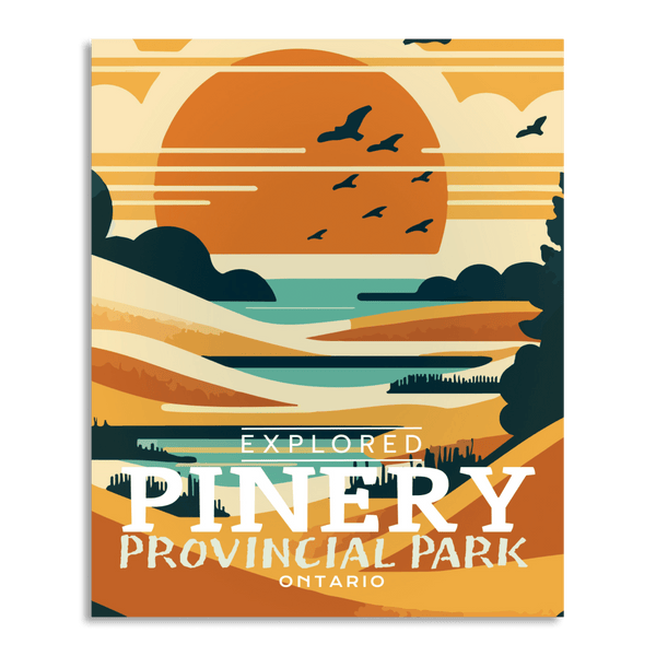 Pinery Ontario Provincial Park 'Explored' Poster - Canada Untamed