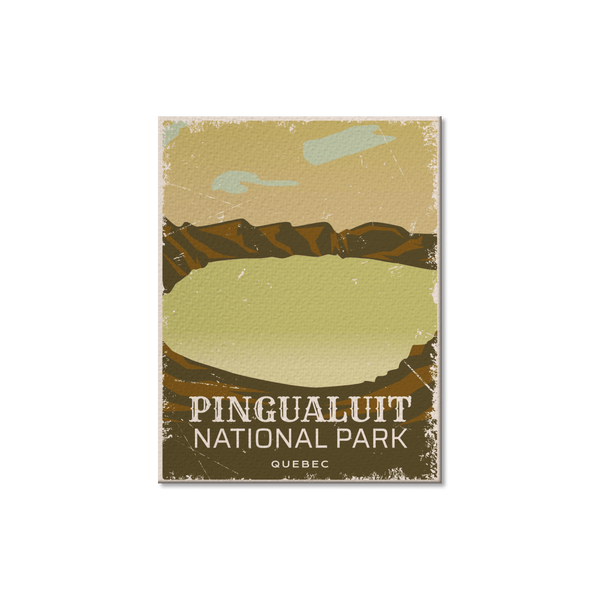 Pingualuit Quebec National Park Postcard - Canada Untamed