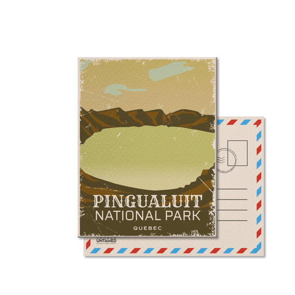 Pingualuit Quebec National Park Postcard - Canada Untamed