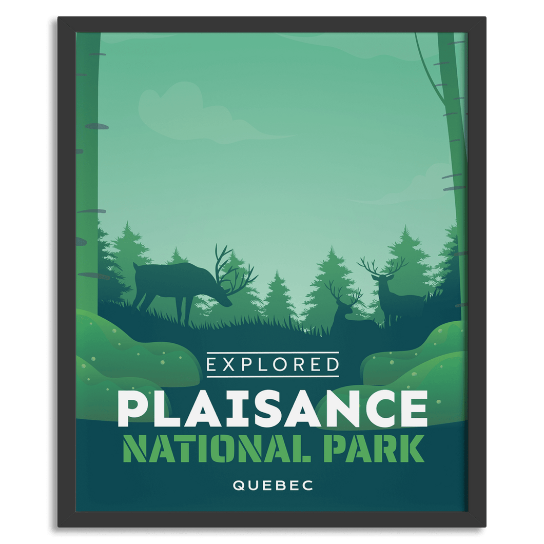 Plaisance National Park 'Explored' Poster - Canada Untamed