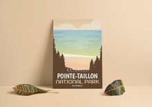 Load image into Gallery viewer, Pointe-Taillon National Park &#39;Explored&#39; Poster
