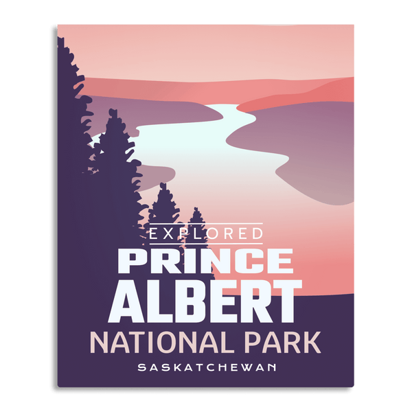 Prince Albert National Park 'Explored' Poster