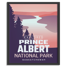 Load image into Gallery viewer, Prince Albert National Park &#39;Explored&#39; Poster - Canada Untamed
