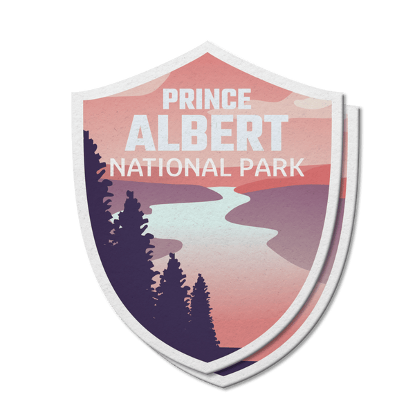 Prince Albert National Park of Canada Waterproof Vinyl Sticker - Canada Untamed