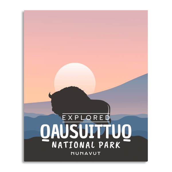Qausuittuq National Park 'Explored' Poster - Canada Untamed
