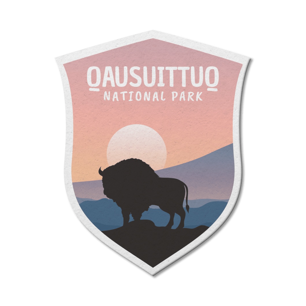 Qausuittuq National Park of Canada Waterproof Vinyl Sticker - Canada Untamed
