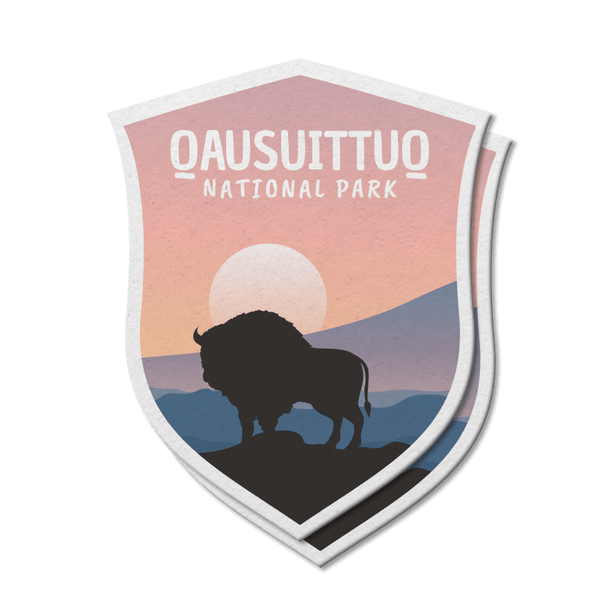 Qausuittuq National Park of Canada Waterproof Vinyl Sticker - Canada Untamed