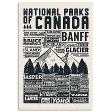 Load image into Gallery viewer, Quebec National Parks Checklist Poster - Canada Untamed
