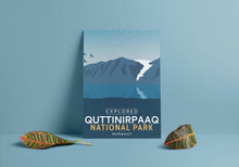 Load image into Gallery viewer, Quttinirpaaq National Park &#39;Explored&#39; Poster - Canada Untamed
