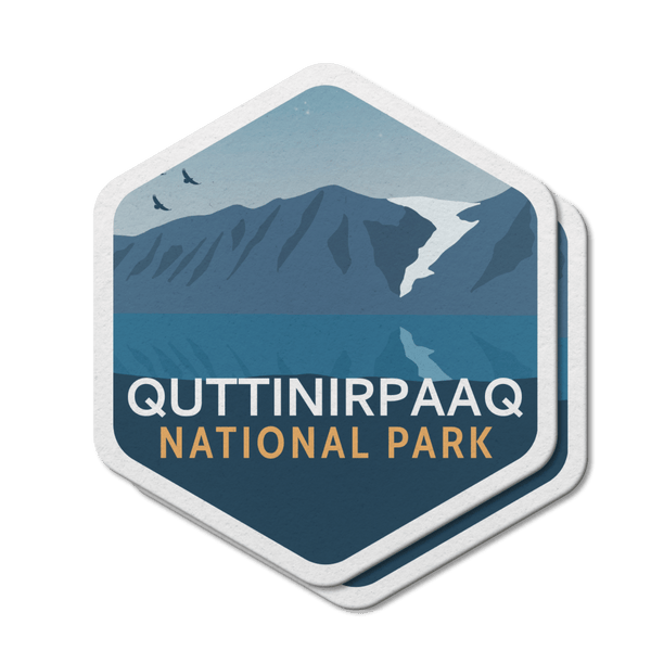 Quttinirpaaq National Park of Canada Waterproof Vinyl Sticker - Canada Untamed