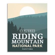 Load image into Gallery viewer, Riding Mountain National Park &#39;Explored&#39; Poster
