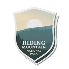 Load image into Gallery viewer, Riding Mountain National Park of Canada Waterproof Vinyl Sticker - Canada Untamed
