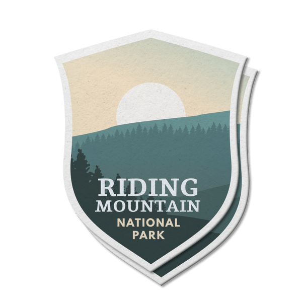Riding Mountain National Park of Canada Waterproof Vinyl Sticker - Canada Untamed