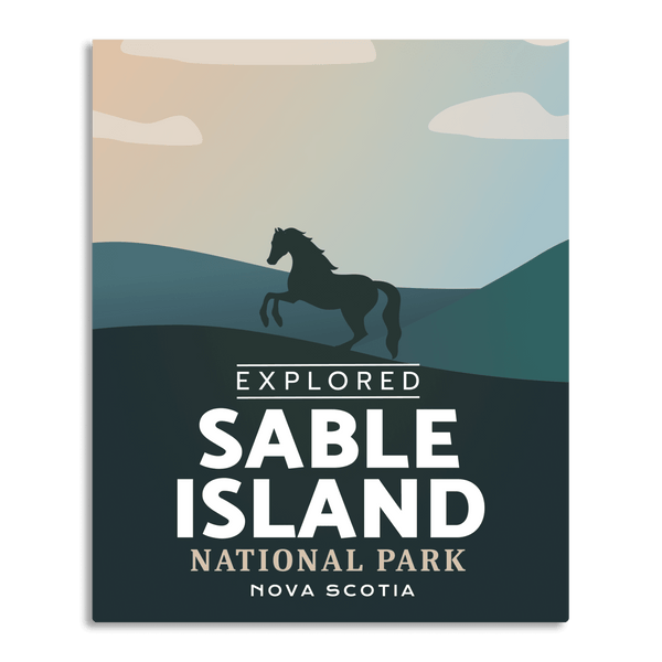 Sable Island National Park 'Explored' Poster