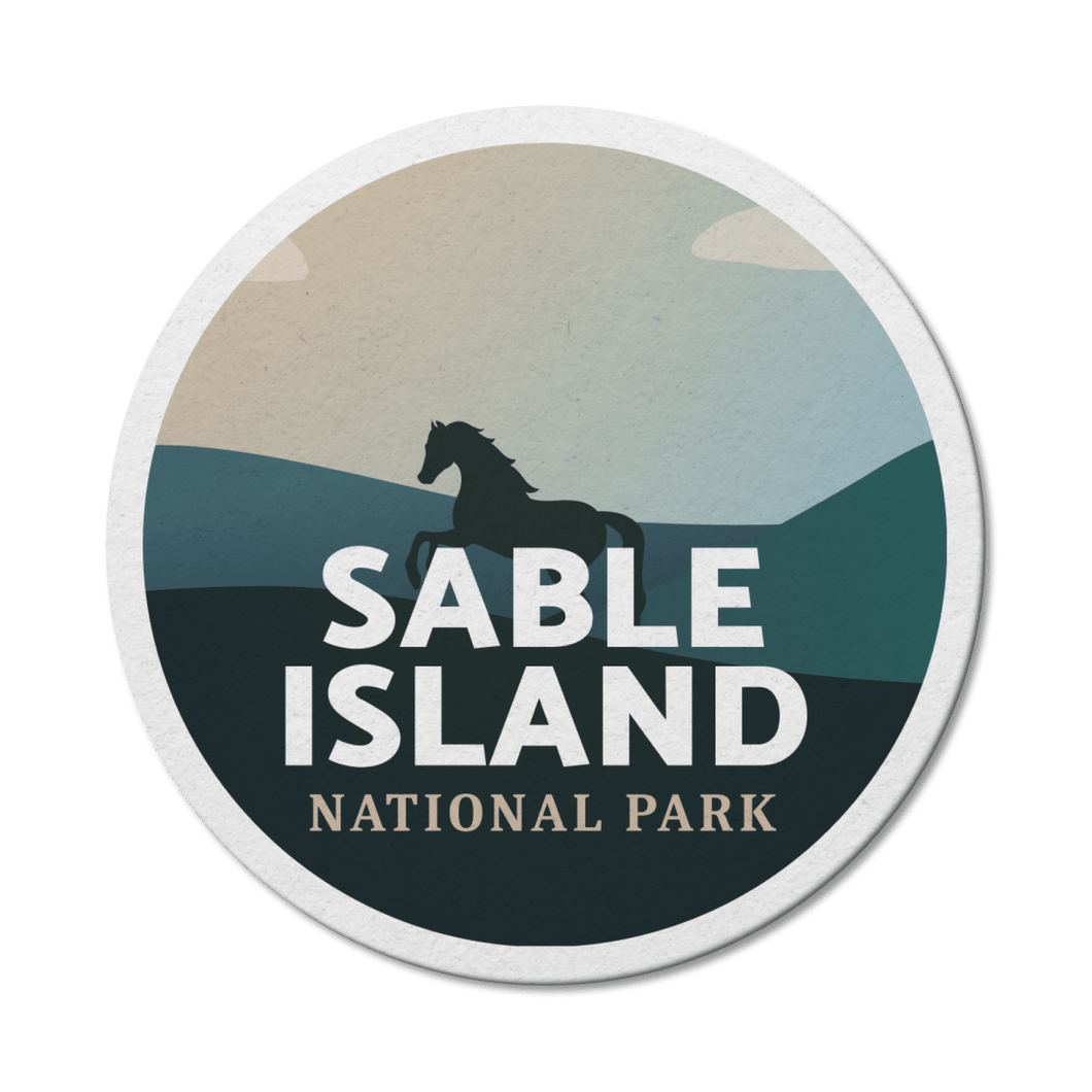 Sable Island National Park of Canada Waterproof Vinyl Sticker - Canada Untamed