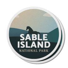 Load image into Gallery viewer, Sable Island National Park of Canada Waterproof Vinyl Sticker - Canada Untamed
