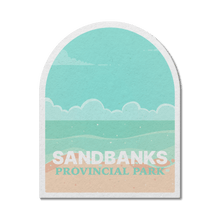 Load image into Gallery viewer, Sandbanks Ontario Provincial Park Waterproof Vinyl Sticker - Canada Untamed
