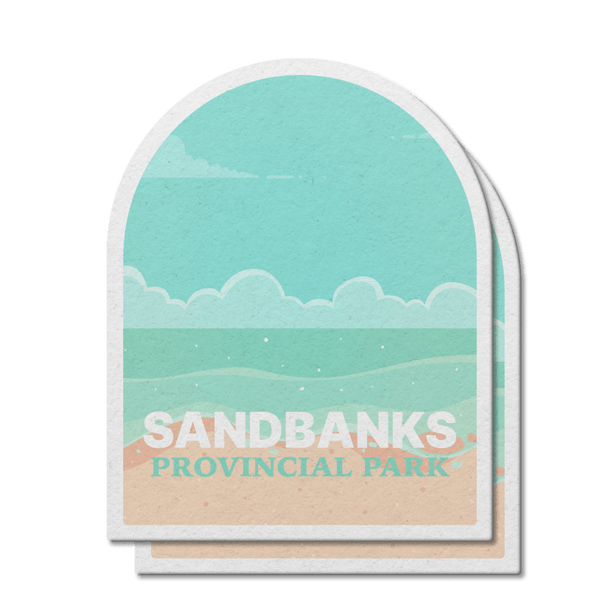 Sandbanks Ontario Provincial Park Waterproof Vinyl Sticker - Canada Untamed