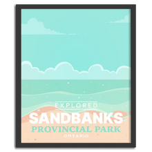 Load image into Gallery viewer, Sandbanks Provincial Park &#39;Explored&#39; Poster
