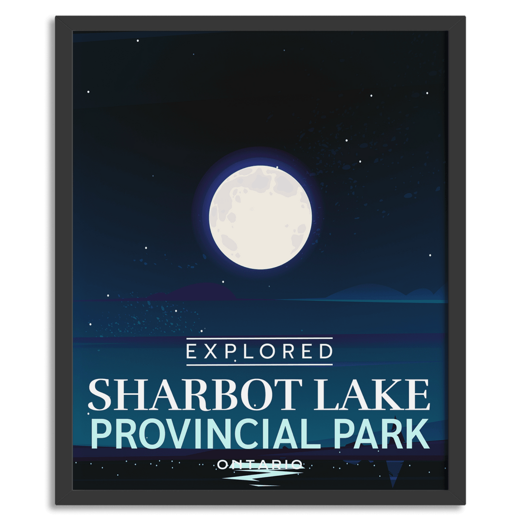 Sharbot Lake Provincial Park 'Explored' Poster - Canada Untamed