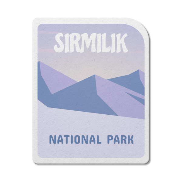 Sirmilik National Park of Canada Waterproof Vinyl Sticker - Canada Untamed