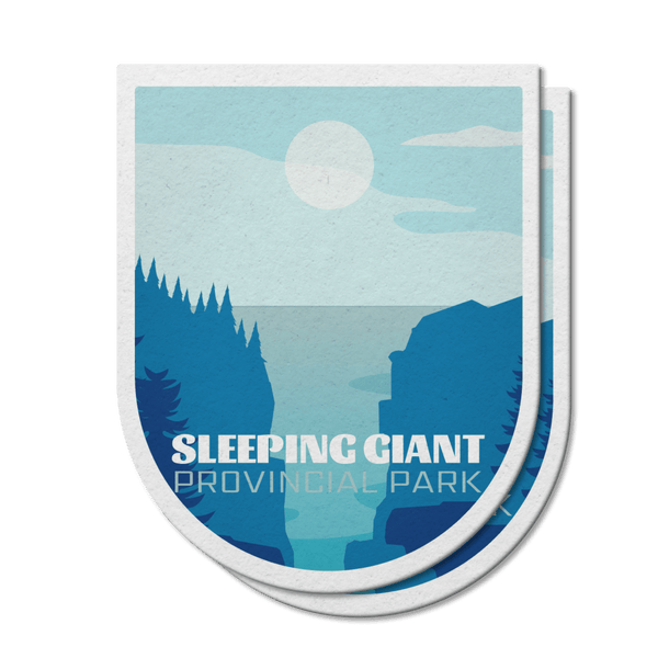 Sleeping Giant Ontario Provincial Park Waterproof Vinyl Sticker - Canada Untamed
