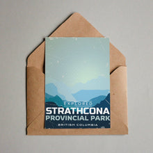 Load image into Gallery viewer, Strathcona British Columbia Provincial Park Postcard - Canada Untamed
