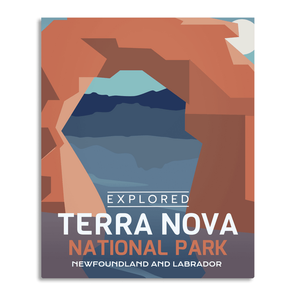 Terra Nova National Park 'Explored' Poster