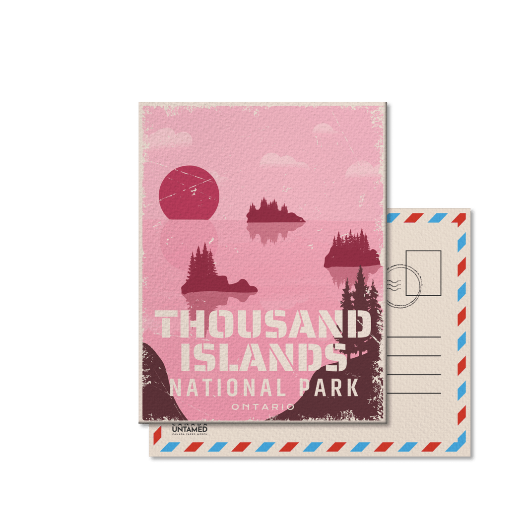 Thousand Islands National Park of Canada Postcard - Canada Untamed