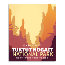 Load image into Gallery viewer, Tuktut Nogait National Park &#39;Explored&#39; Poster
