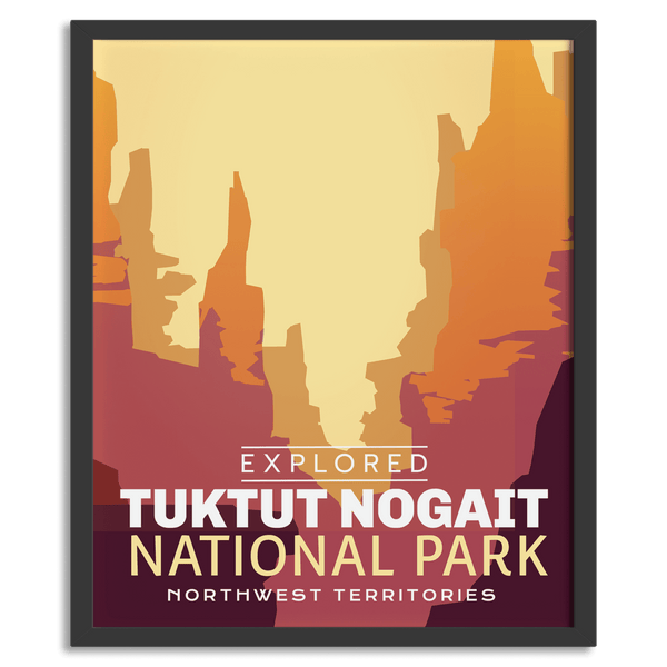 Tuktut Nogait National Park 'Explored' Poster - Canada Untamed