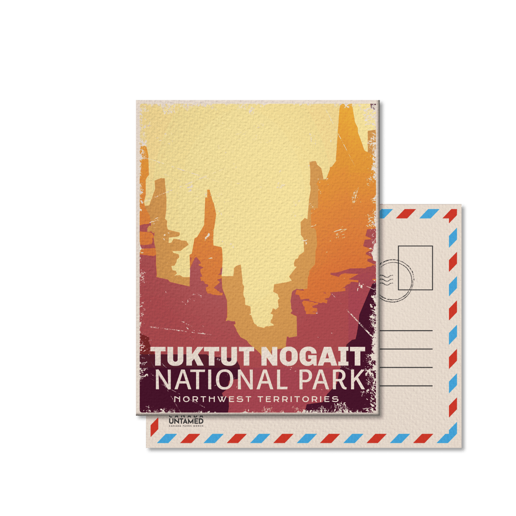 Tuktut Nogait National Park of Canada Postcard - Canada Untamed