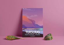 Load image into Gallery viewer, Tursujuq National Park &#39;Explored&#39; Poster
