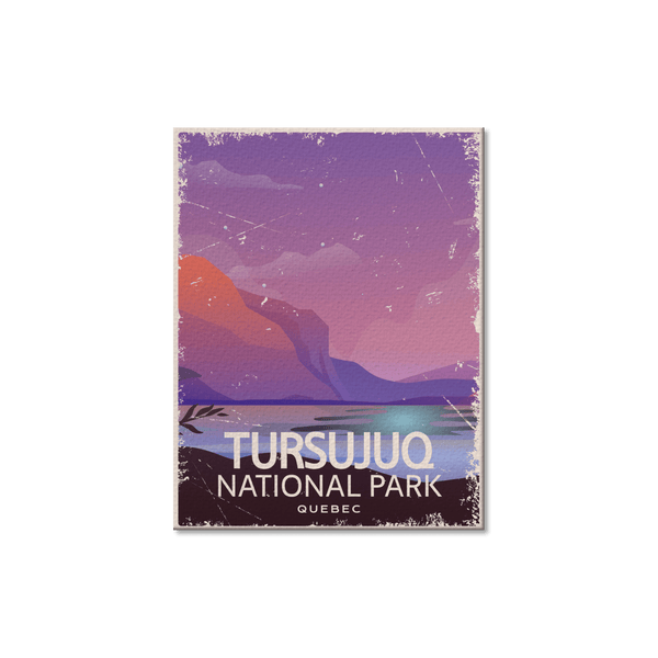 Tursujuq Quebec National Park Postcard - Canada Untamed