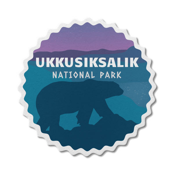 Ukkusiksalik National Park of Canada Waterproof Vinyl Sticker - Canada Untamed
