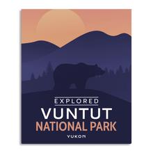 Load image into Gallery viewer, Vuntut National Park &#39;Explored&#39; Poster
