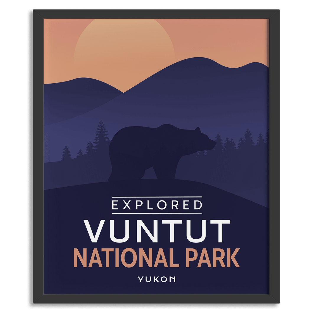 Vuntut National Park 'Explored' Poster - Canada Untamed