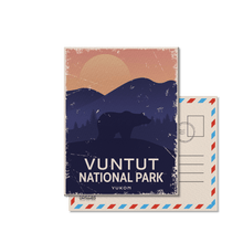 Load image into Gallery viewer, Vuntut National Park of Canada Postcard - Canada Untamed
