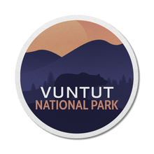 Load image into Gallery viewer, Vuntut National Park of Canada Waterproof Vinyl Sticker - Canada Untamed
