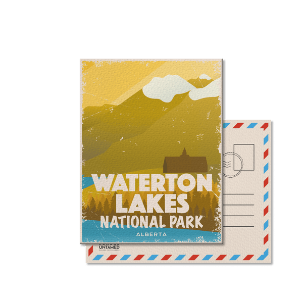 Waterton Lakes National Park of Canada Postcard - Canada Untamed