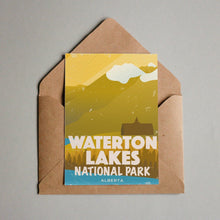 Load image into Gallery viewer, Waterton Lakes National Park of Canada Postcard - Canada Untamed
