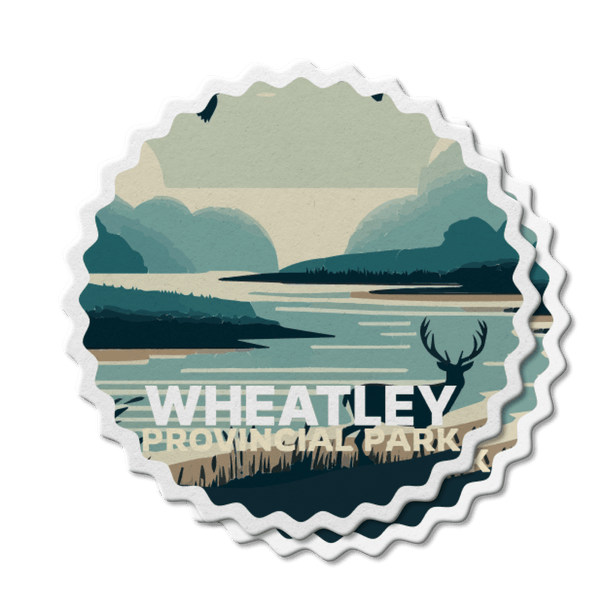 Wheatley Ontario Provincial Park Waterproof Vinyl Sticker - Canada Untamed