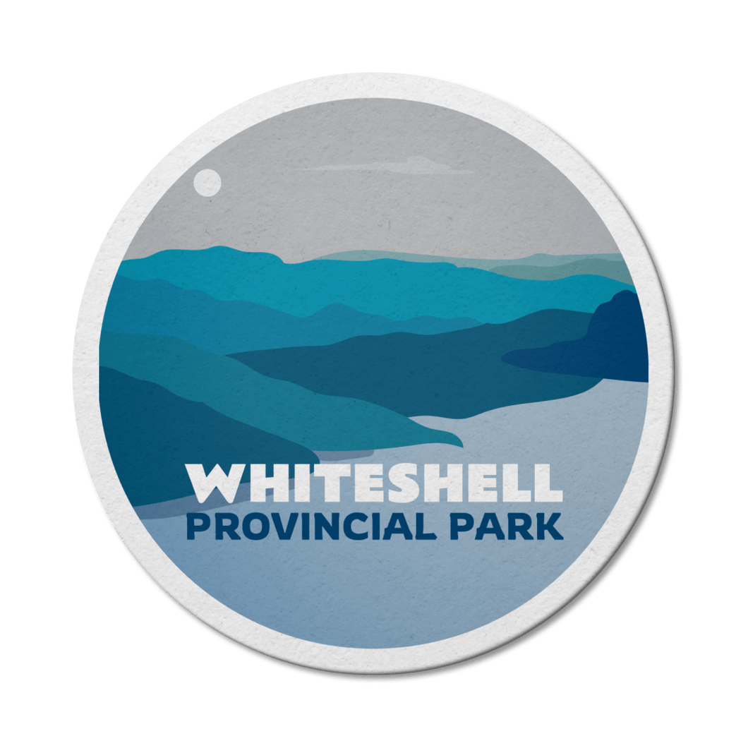 Whiteshell Manitoba Provincial Park Waterproof Vinyl Sticker - Canada Untamed