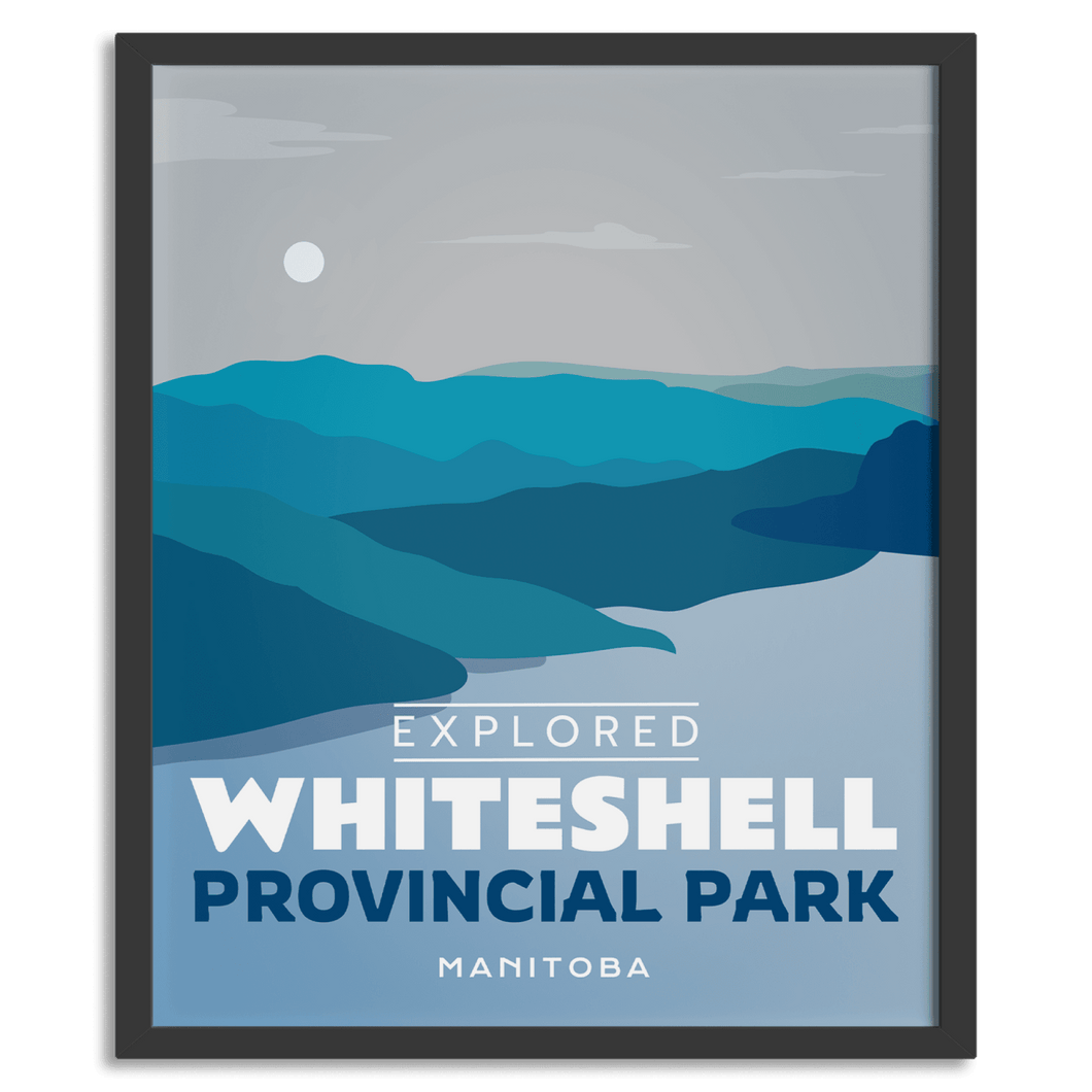 Whiteshell Provincial Park 'Explored' Poster - Canada Untamed