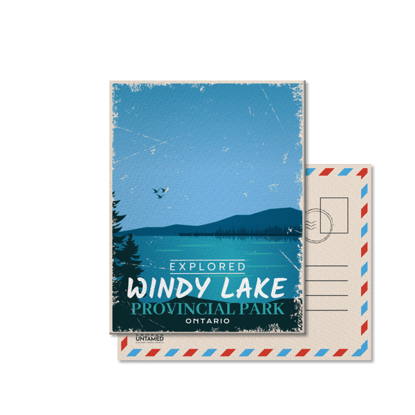 Windy Lake Ontario Provincial Park Postcard - Canada Untamed