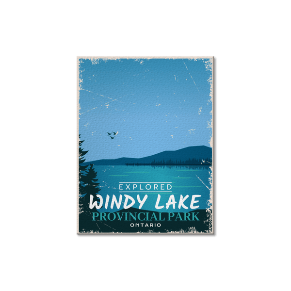 Windy Lake Ontario Provincial Park Postcard - Canada Untamed