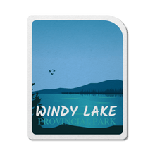 Load image into Gallery viewer, Windy Lake Ontario Provincial Park Waterproof Vinyl Sticker - Canada Untamed
