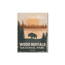 Load image into Gallery viewer, Wood Buffalo National Park of Canada Postcard - Canada Untamed
