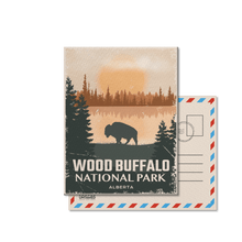 Load image into Gallery viewer, Wood Buffalo National Park of Canada Postcard - Canada Untamed
