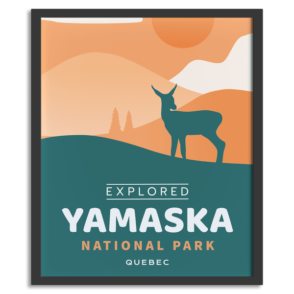 Yamaska National Park 'Explored' Poster